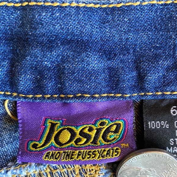 Josie and the Pussycats vintage denim shorts size 6/6X great condition - Picture 5 of 10
